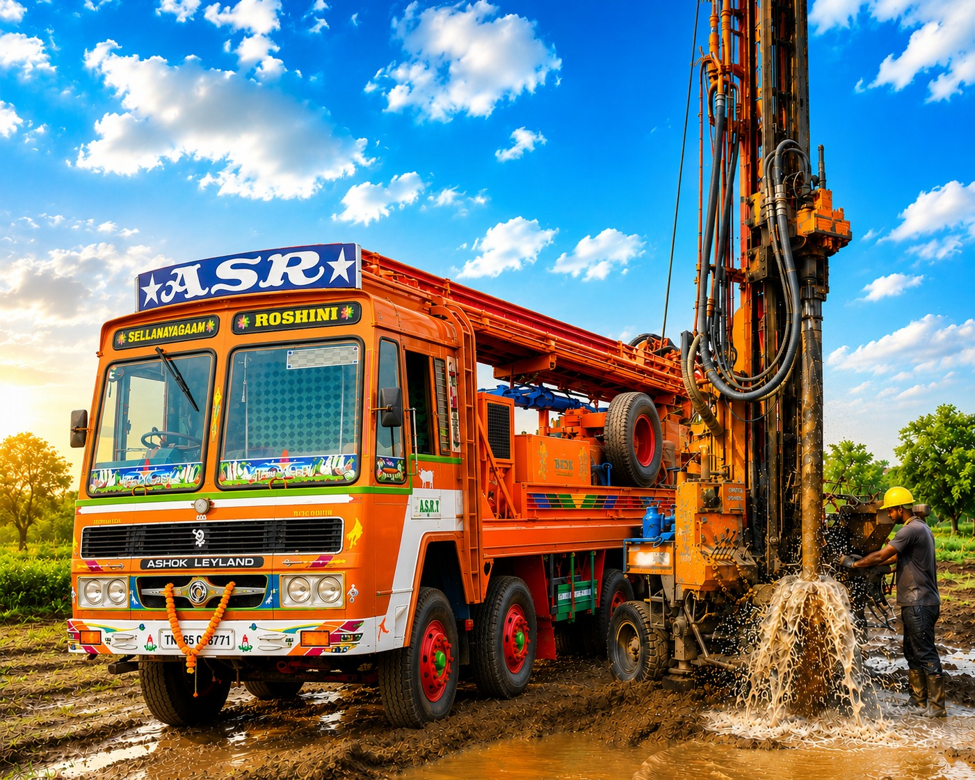 Shiv Shakti Borewell project scene 1